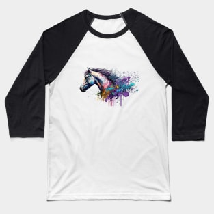 Horse Portrait Baseball T-Shirt